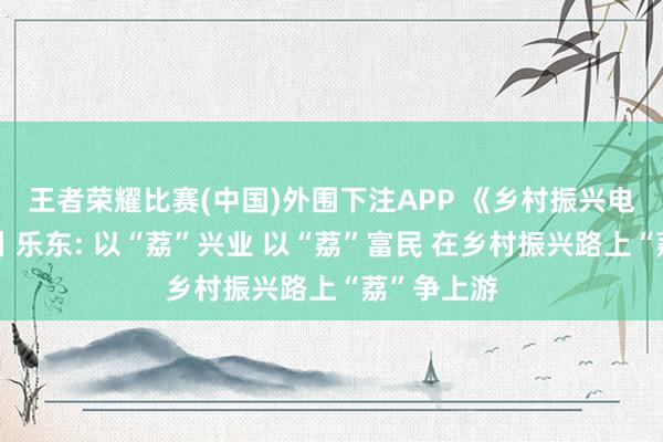 王者荣耀比赛(中国)外围下注APP 《乡村振兴电视夜校》丨乐东: 以“荔”兴业 以“荔”富民 在乡村振兴路上“荔”争上游